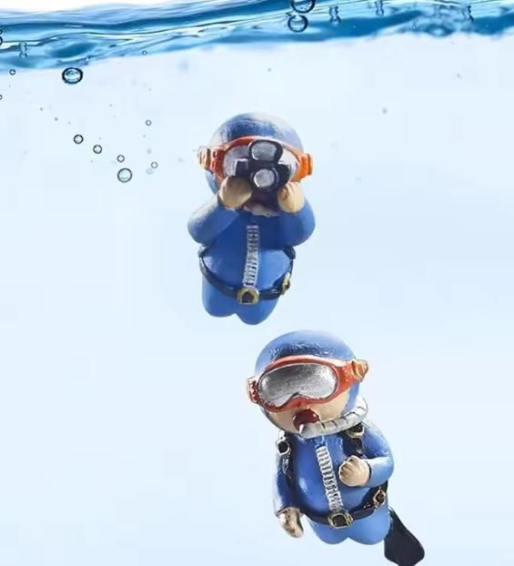 Cute Diving Fish
