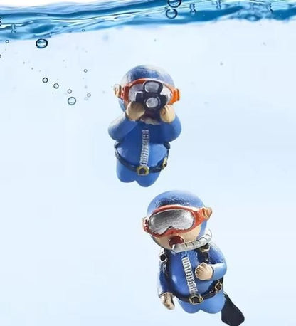 Cute Diving Fish