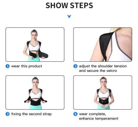 Adjustable Back Posture Corrector/ Slouching Belt